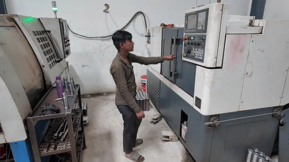 CNC Component Production